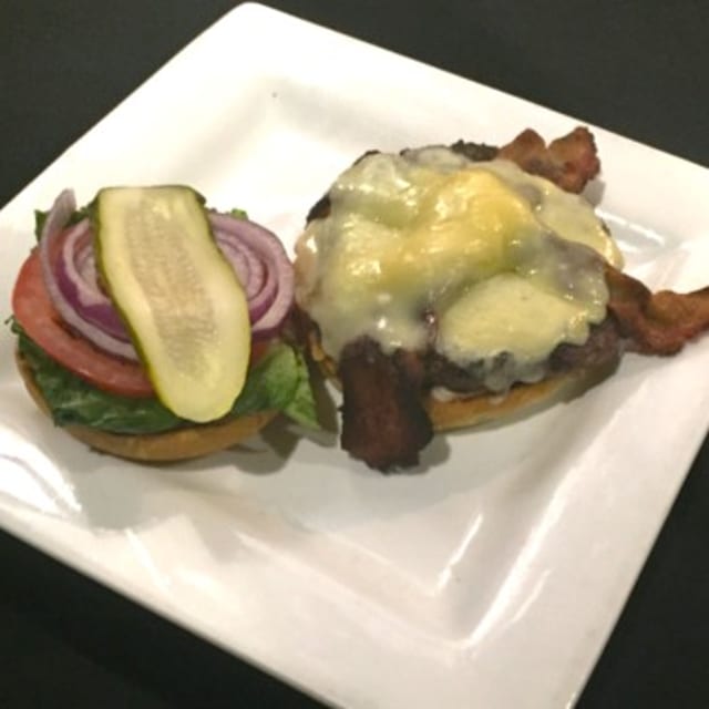 Bacon Cheddar Burger.