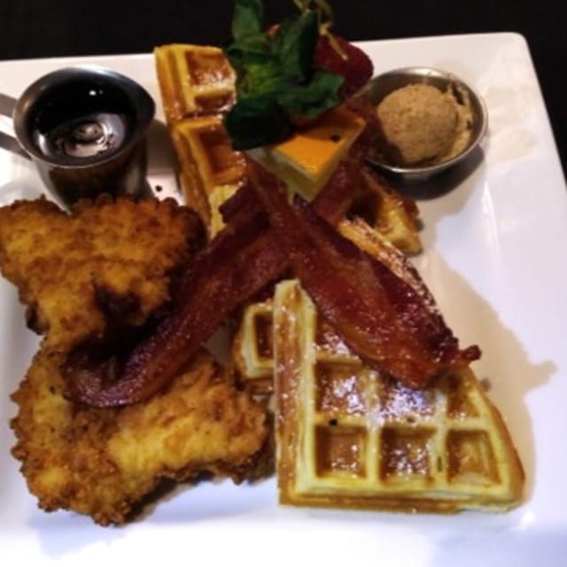 Waffles & Chicken.