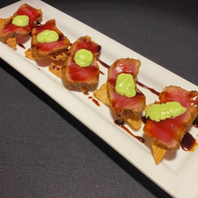 Ahi Tuna Nachos.